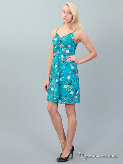 Платье Tom Tailor, цвет бирюзовое