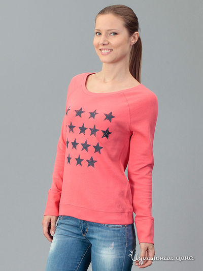 Толстовка Tom Tailor, цвет розовая