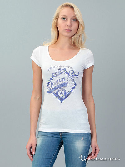 Футболка Tom Tailor, цвет белая