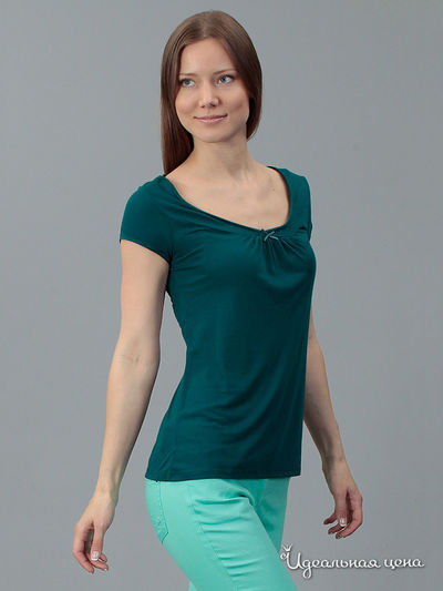 Футболка Tom Tailor, цвет зеленая