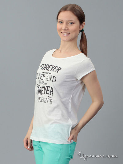 Футболка Tom Tailor, цвет бежевая