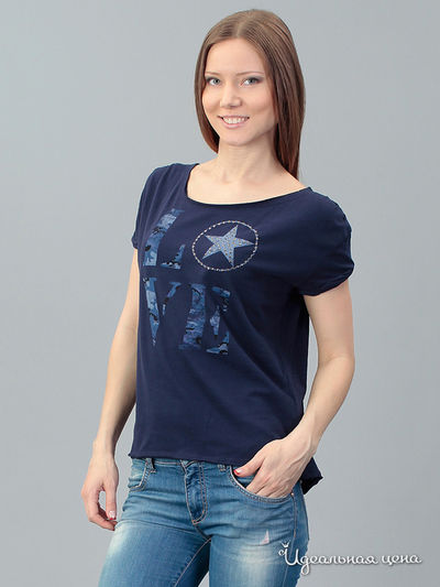 Футболка Tom Tailor, цвет синяя