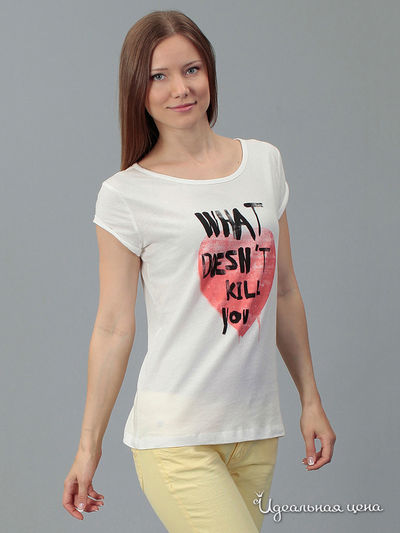 Футболка Tom Tailor, цвет бежевая