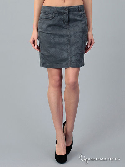 Юбка Tom Tailor, цвет серый