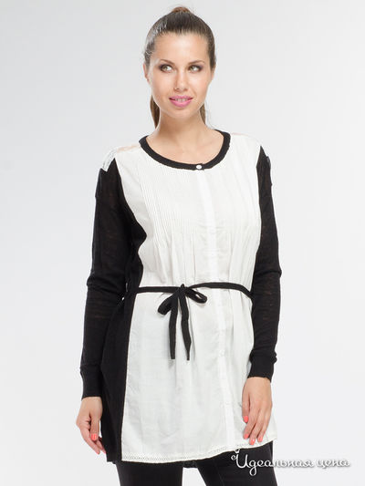 Блуза Ultra Moda, цвет чёрный, белый