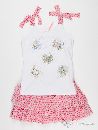 Комплект Banino, цвет белый/розовый