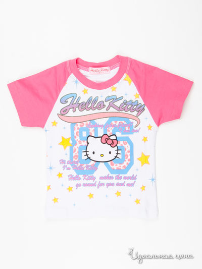 Футболка Hello Kitty, цвет мультиколор