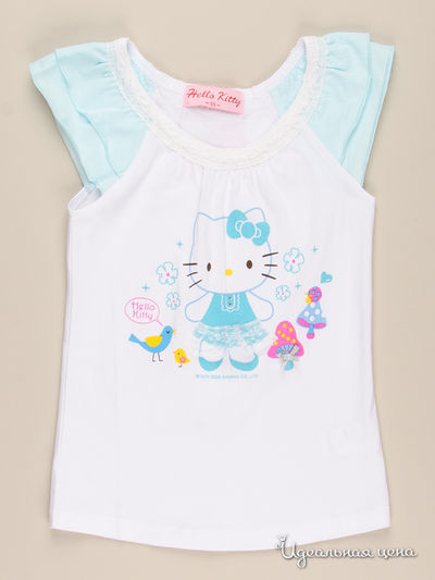 Футболка Hello Kitty, цвет мультиколор