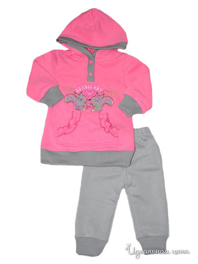 Комплект  Фламинго, цвет розовый, серый