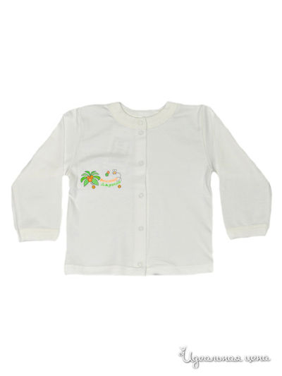 Распашонка Фламинго, цвет белый