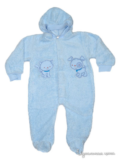 Комбинезон Фламинго, цвет голубой