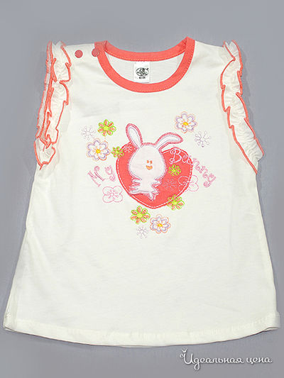 Футболка Фламинго, цвет белый