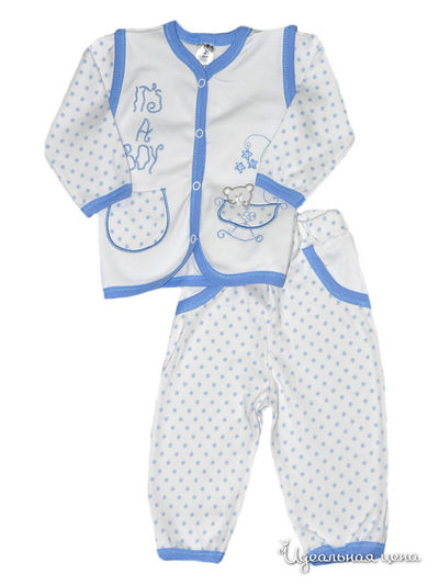 Пижама Фламинго, цвет белый