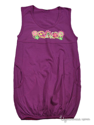 Туника Фламинго, цвет фиолетовый