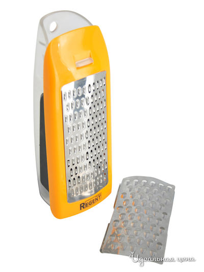 Терка Regent, цвет стальной, оранжевый