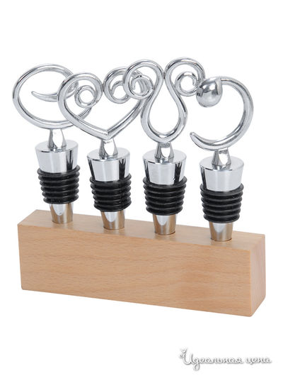 Набор пробок (5 предметов) Regent, цвет черный