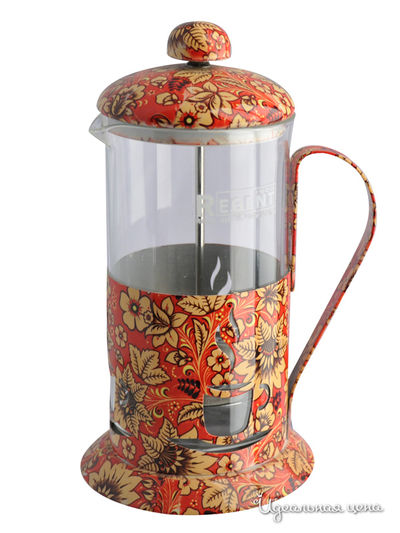 Френч-пресс, 1,0 л Regent, цвет мультиколор
