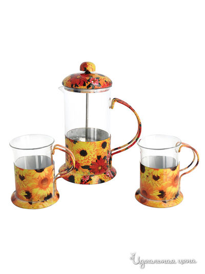 Набор для чая, 3 предмета Regent, цвет мультиколор
