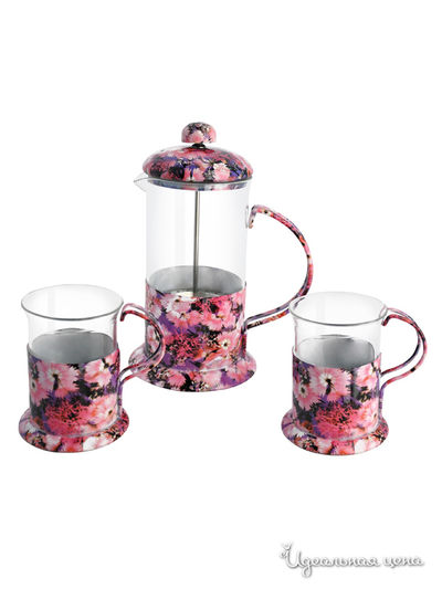 Набор для чая, 3 предмета Regent, цвет мультиколор