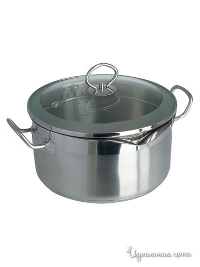 Кастрюля 3,5 л Regent, цвет металл