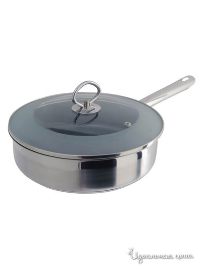 Сковорода 3 л Regent, цвет стальной