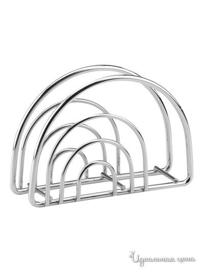 Салфетница, 14х4х9 см Regent, цвет металл