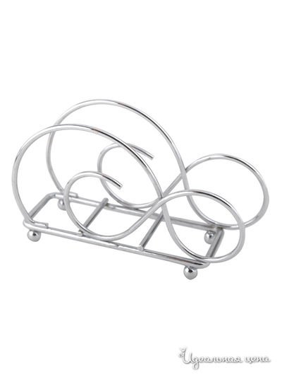 Салфетница, 15х5х9 см Regent, цвет металл