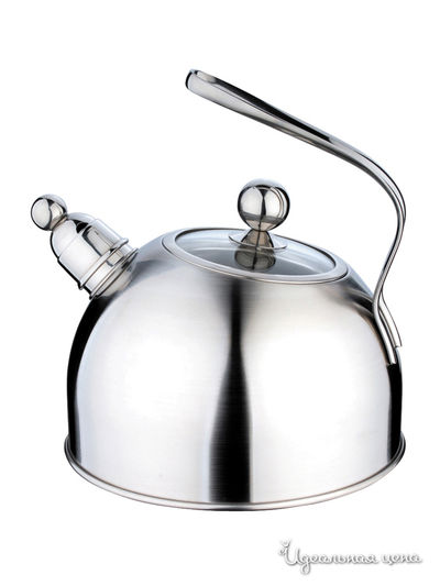 Чайник 2,5 л Regent, цвет стальной