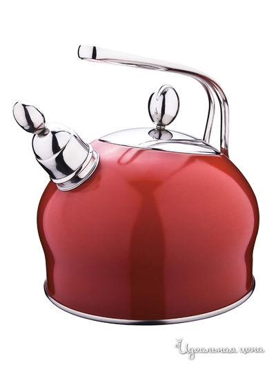 Чайник 2,5 л Regent, цвет красный