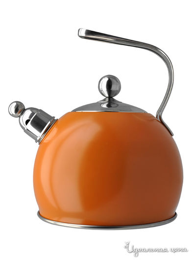 Чайник, 3 л Regent, цвет оранжевый