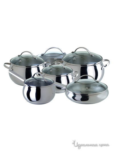 Набор 12 предметов Regent, цвет стальной