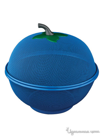 Фруктовница с крышкой Regent, цвет синий