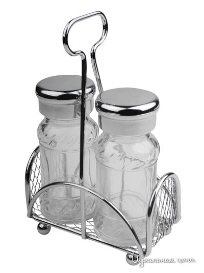 Набор для специй, 3 предмета Regent, цвет металл