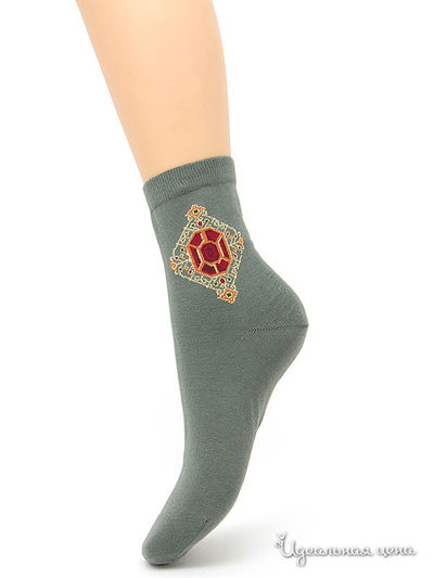 Носки Гранд, цвет оливковые