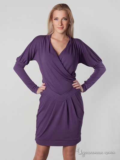 Платье Satin, цвет сиреневый