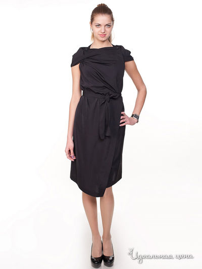 Платье Satin, цвет черный