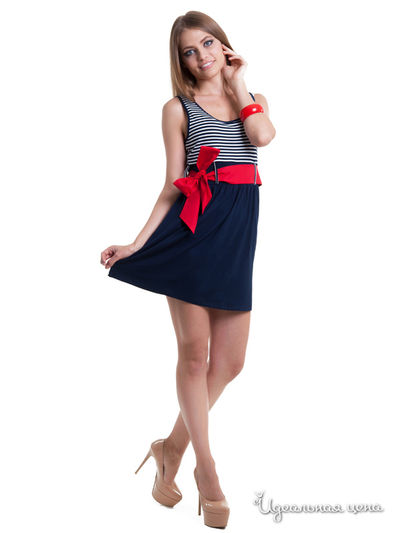 Сарафан Bezko, цвет темно-синий