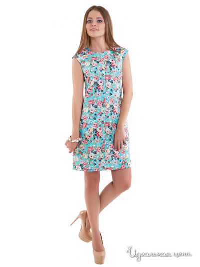Платье Bezko, цвет бирюзовое