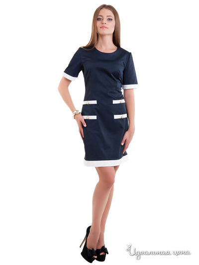 Платье Bezko, цвет темно-синее