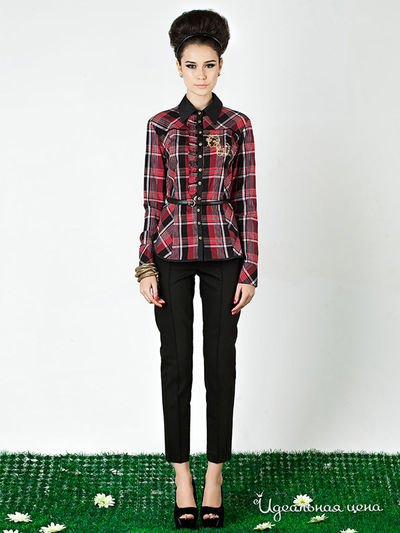 Блуза Bezko, цвет красная, черная