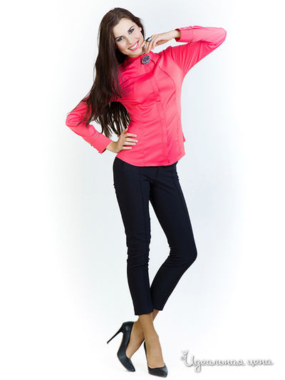 Блуза Bezko, цвет коралловая