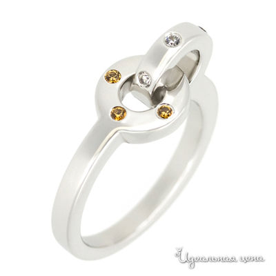 Кольцо Augarten, цвет серебряный