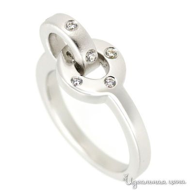 Кольцо Augarten, цвет серебряный