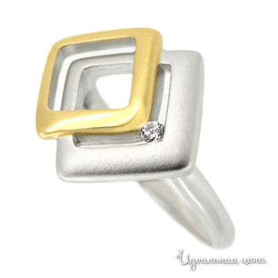 Кольцо Augarten, цвет серебряный, золотой