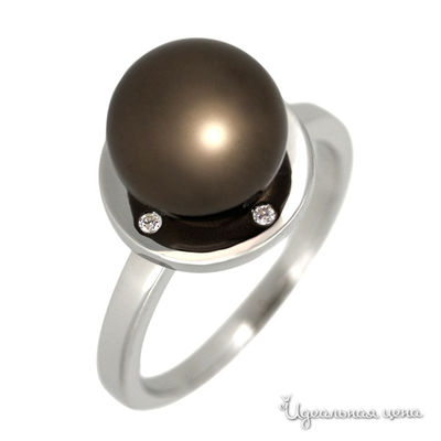 Кольцо Augarten, цвет коричневый