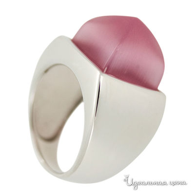 Кольцо Augarten, цвет розовый