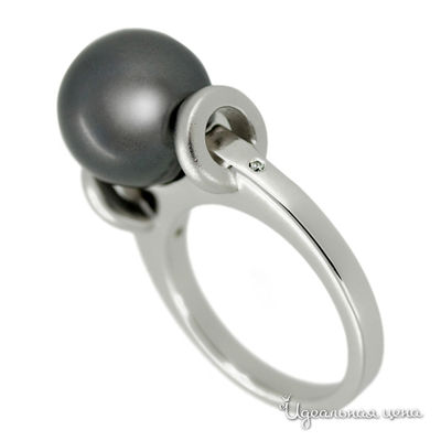 Кольцо Augarten, цвет серый