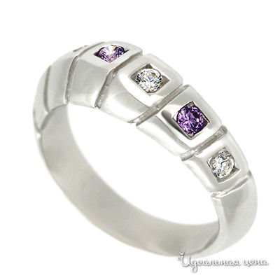 Кольцо Augarten, цвет серебряный