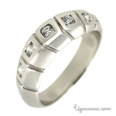 Кольцо Augarten, цвет серебряный