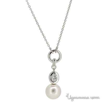 Кулон на цепи Augarten, цвет белый